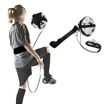 Voetbaltrainingsuitrusting met touwtas